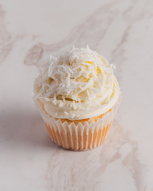Coconut Cupcake - large