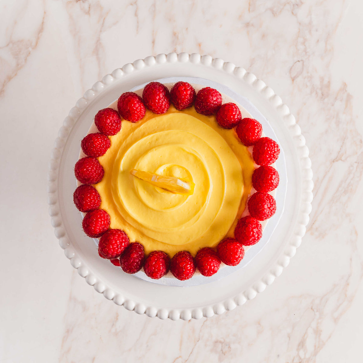 Lemon Raspberry Cake – Cannoli Queens